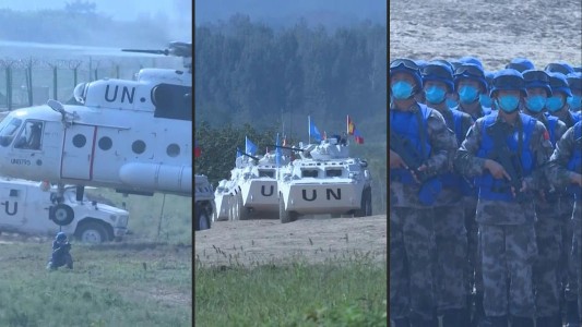 Primer ejercicio internacional de mantenimiento de la paz en China