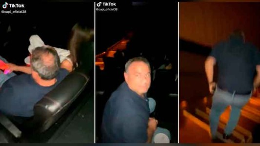 Video: el momento en que una mujer descubre a su esposo con una amante en el cine