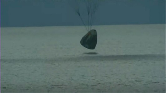 Regresaron a la tierra los primeros turistas espaciales