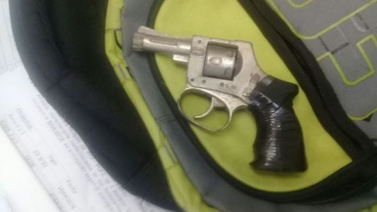 Un adolescente llevó un arma a la escuela en Mar del Plata