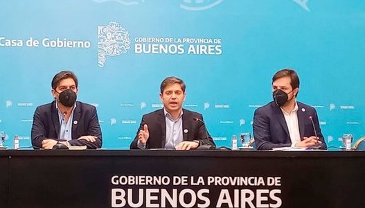 Kicillof anunció un "refuerzo escolar" con clases a contraturno y los sábados