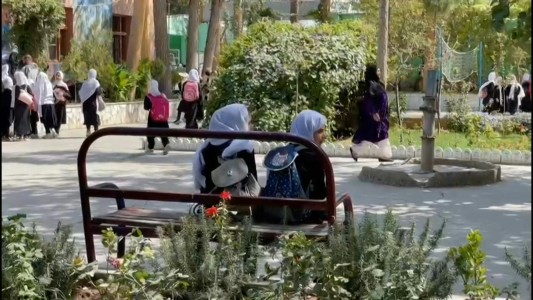 Los talibanes aseguran que las estudiantes volverán a la escuela