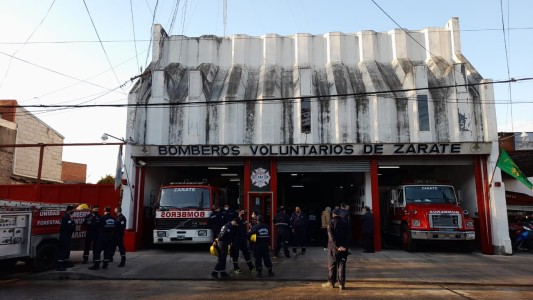 Robaron en el cuartel de los Bomberos Voluntarios de Zárate