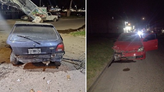 Un choque "fantasma": aparecieron dos vehículos destrozados y sin sus conductores