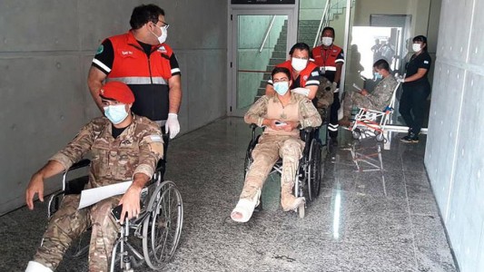 Al menos 35 paracaidistas del ejército heridos en un ejercicio de combate en Jujuy