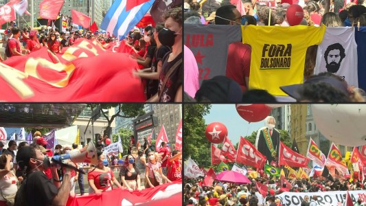 Masivas protestas en Brasil bajo la consigna: "Fuera Bolsonaro"