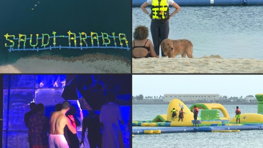 Así es la única playa en Arabia Saudita donde las mujeres pueden usar bikini