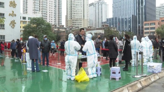 Testeos masivos en Pekín tras nuevos casos de Covid