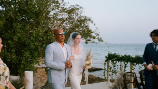Vin Diesel acompañó al altar a la hija de Paul Walker