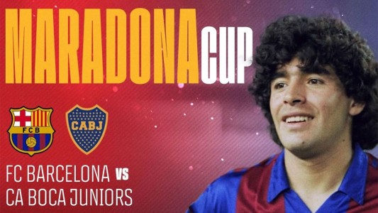 Boca se enfrentará a Barcelona en una copa en honor a Maradona