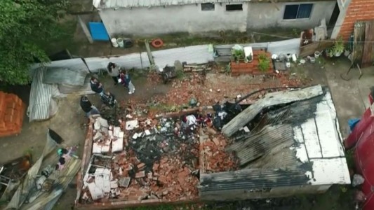 Una familia de El Jagüel perdió todo en un incendio y realiza una colecta solidaria para volver a empezar