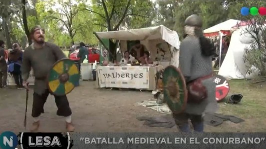 LESA, crónicas urbanas: una batalla medieval en pleno conurbano