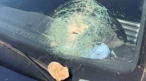 Alerta por ataque a piedrazos en la Panamericana