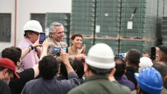 El Presidente se sumó a la campaña del Frente de Todos en Quilmes
