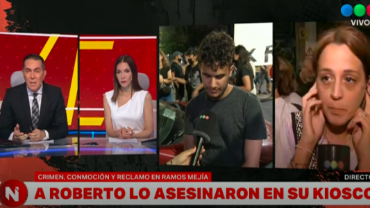 Masiva marcha por el crimen del kiosquero: bronca, tensión y dolor