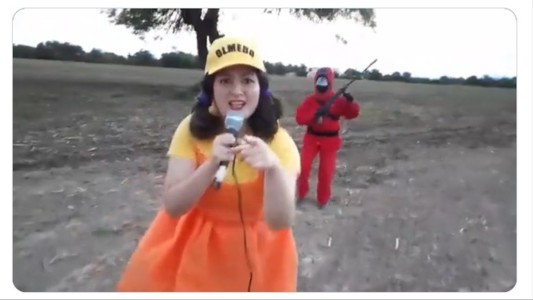 Video: El spot de una concejal salteña con "El juego del calamar"