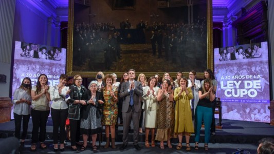 Diputados celebró el 30 aniversario de la Ley de Cupo Femenino