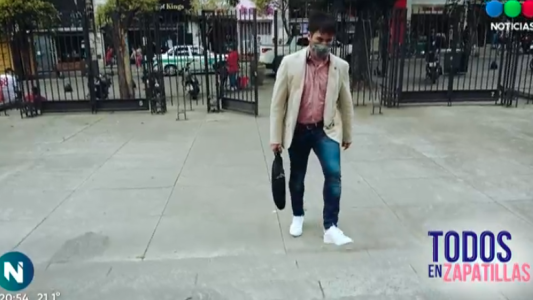 Lo que deja la pandemia: "La vida en zapatillas"