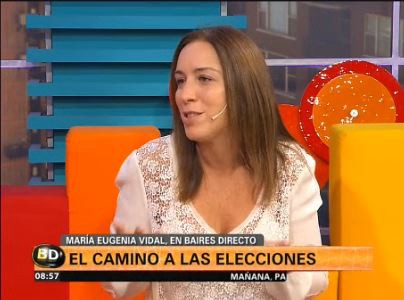 María Eugenia Vidal: "hay que dejar de discutir el pasado"