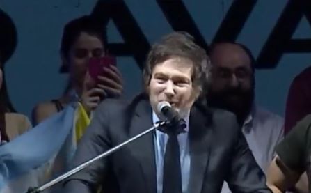 Milei: "Gracias por tanto rugido, la casta tiene miedo"