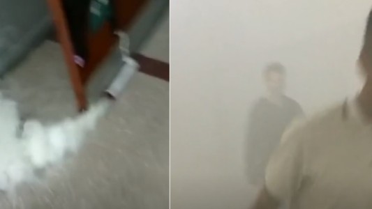 Estudiantes tiraron bengalas en un colegio de La Plata: "Rozamos la tragedia"