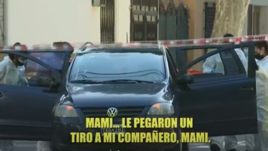 Dramático audio, después de los tiros