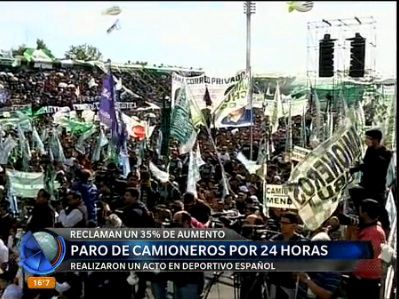 Moyano: "no firmamos un acuerdo que no tenga un 3 adelante"