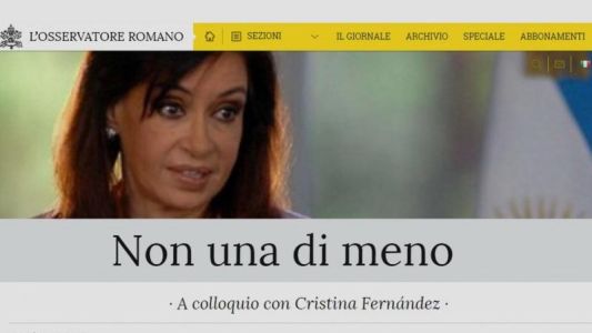 Cristina: "Francisco tiene una visión concreta y profunda de los problemas de las mujeres"