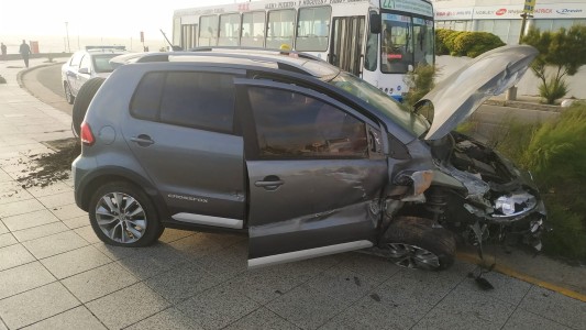 El choque de Mar del Plata desde adentro del auto: "Si nos matamos, nos matamos"