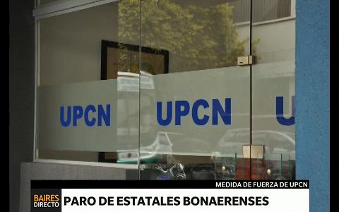 Paro de estatales bonaerenses porque no les dieron un asueto