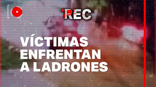 Víctimas enfrentan a ladrones - #REC