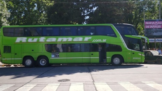 Golpe comando a un micro que volvía de Villa Gesell