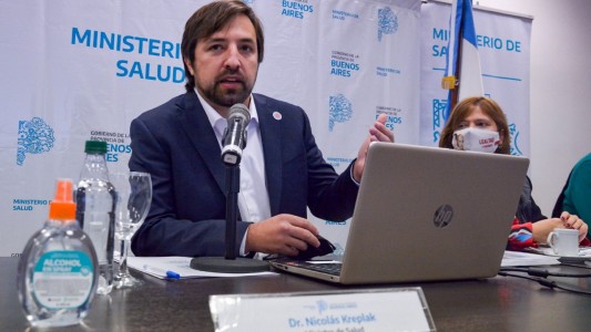 Kreplak consideró "realmente preocupante" que el 35% de los niños no estén anotados para vacunarse