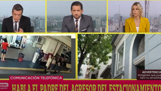 Habló el padre del agresor del estacionamiento: "Me enteré hoy"