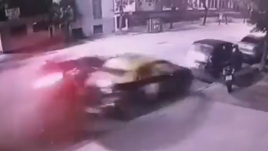 Automovilista alcoholizado chocó a una taxi y embistió a otros seis vehículos