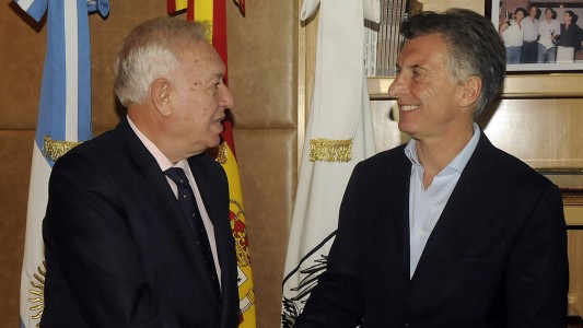 Macri se reunió con el canciller de España