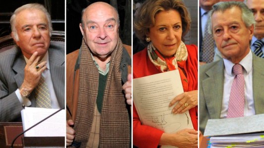 Dictan sentencia por sobresueldos a Menem, Cavallo, Granillo Ocampo y María Julia este martes