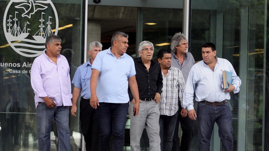 Macri y Moyano están reunidos