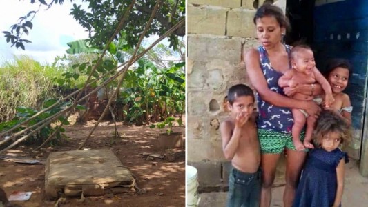 Un bebé de 1 año murió deshidratado tras perderse junto a sus 3 hermanos en la selva cuando su mamá los envió solos a su casa