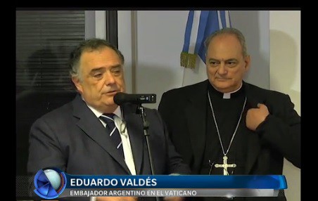 Nueva embajada argentina en el Vaticano