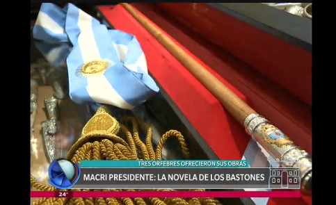 La novela de los tres bastones presidenciales