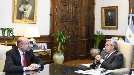 Alberto Fernández y Omar Perotti analizaron la situación de la seguridad en Santa Fe