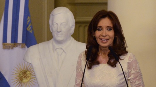 La militancia despide a la Presidenta