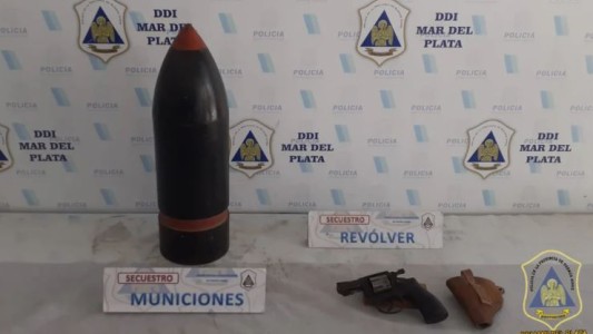 Alerta en Mar del Plata: secuestraron una munición militar que era vendida por redes sociales