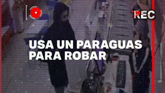 Usa un paraguas para robar - #REC