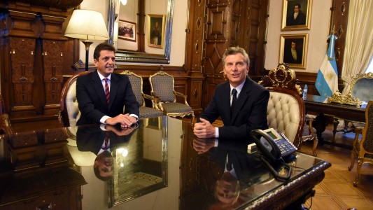 Luego de su reunión con Macri, Massa dijo que "viene un enorme desafío"