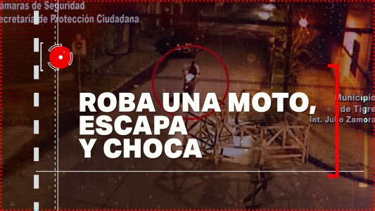 Roba una moto, escapa y choca - #REC