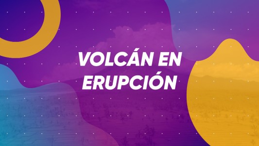 VOLCÁN EN ERUPCIÓN  - #BuenFlash