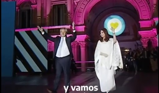 El video de Cristina Kirchner para convocar al acto del 10 de diciembre