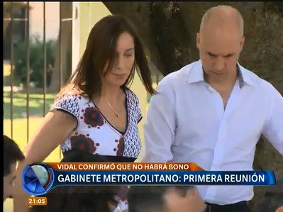 Primera reunión del gabinete Metropolitano